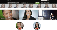 Desktop Screenshot of profileportraits.com